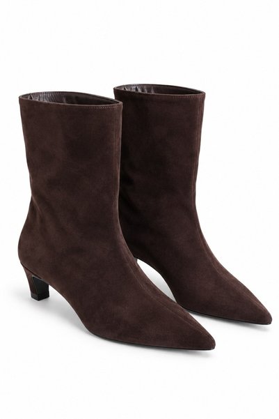 nope21shoess حذاء فالنسيا بني من الجلد الطبيعي