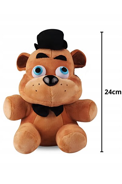 NO BRAND MASKOTKA URS FREDDY FAZBEAR 24cm PLUȘ JOCURI FNAF FIVE NIGHTS AT FRE...