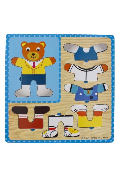 Mega Creative PUZZLE DIN LEMN CAMERĂ DE TOALETĂ 8EL 30X30 MC 4888
