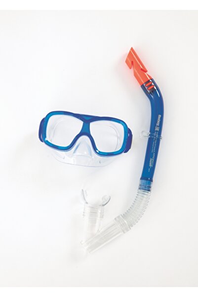 BESTWAY Set mască cu tub pentru scufundări și snorkeling ALBASTRU 7 + 24032