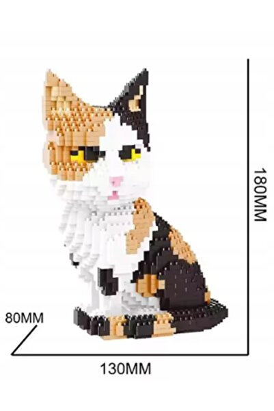 balody SET DE BLOCURI DE CONSTRUCȚIE KOT 1300 EL – MICROBLOCURI – MODEL – FIG...