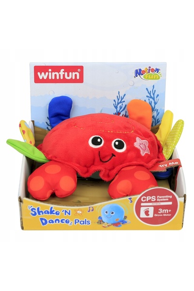Smily Play Joc interactiv cu crab care se târăie, cu vibrații