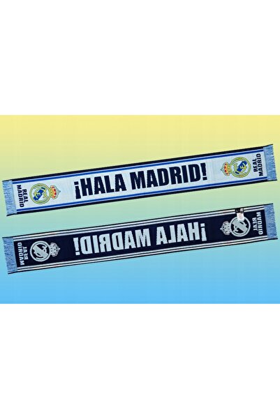 NO BRAND Eșarfă de suporteri Real Madrid RM4BUF47 - albă