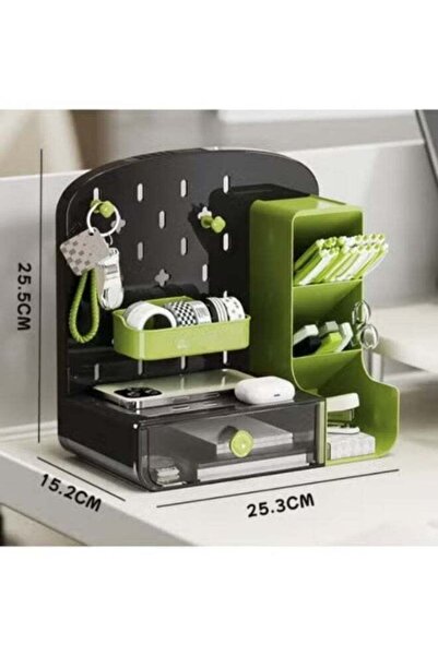 Generic Desk Organizer, 2-in-1 Desktop Organizer Pegboard Display Panels with...