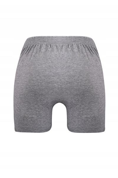 KEY Boxeri bărbați de culoare uni MXC 126 MXC 126 BOXERI BĂRBAȚI gri 4XL