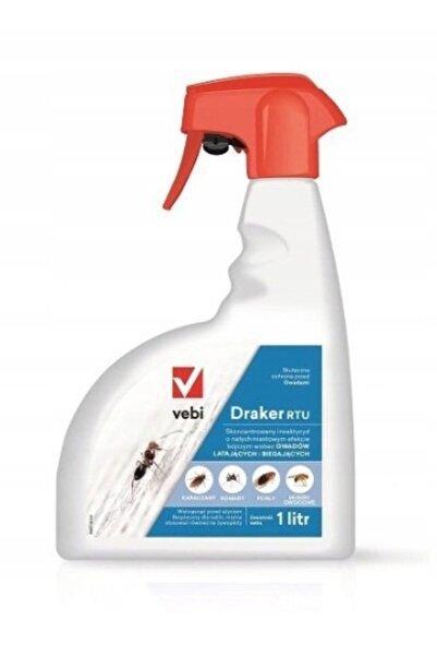 Vebi Draker RTU Insecticid spray pentru furnici, purici, căpușe, țânțari 400l ve