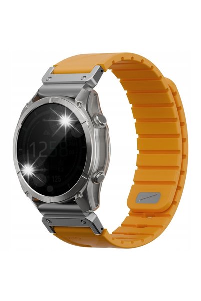 uniq FLUO X SMART-FIT BANDĂ PENTRU GARMIN 22MM PORTOCALIE