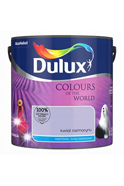 DULUX Culorile Lumii vopsea latex pentru pereți Floare de Rozmarin mat 2,5L