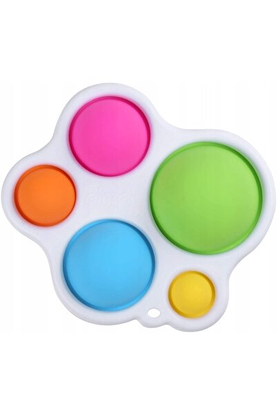 Fat Brain Toys Dimpl Jucării Senzoriale cu Bule Antistres Pop It pentru Copii...