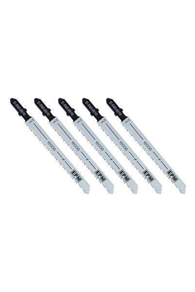 EPM LAMĂ ZIMȚATĂ PENTRU FIERĂGĂTOR 74MM 10TPI PENTRU LEMN T101BR 5 UNITĂȚI - ...