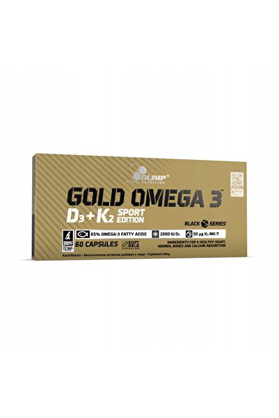 Olimp Nutriție Sportivă Gold Omega 3 D3+K2 Ediție Sport 60 capsule