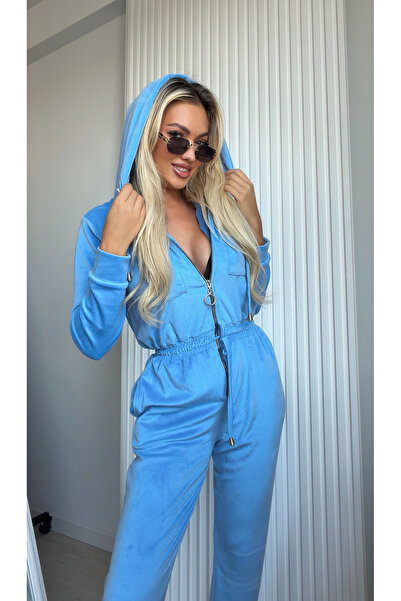 prettybrand Βελούδινη ολόσωμη φόρμα