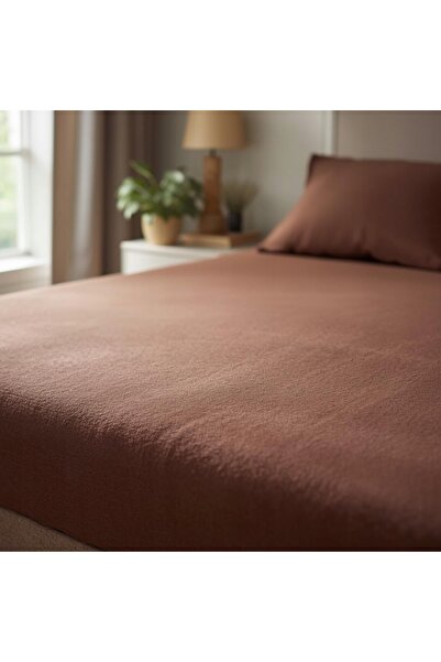 NO BRAND Cearșaf cu elastic 160x200, din polar pufos, cu ursuleți, moale și c...