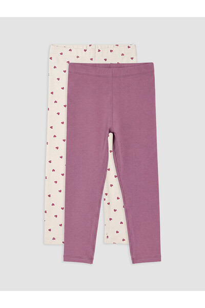 LC Waikiki Özmarka New Season Ecru Printed Girls' Tights with Elastic Waist, ...