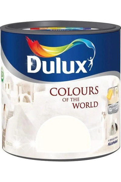 DULUX Culorile Lumii vopsea latex pentru pereți Alb Sails mat 2,5L