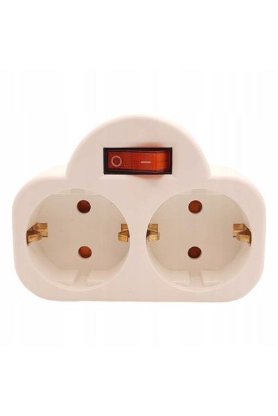 NO BRAND Priză adaptor cu întrerupător 250V 16A