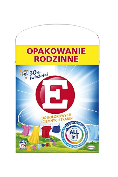 E'PIPHYSİS Detergent pudră pentru rufe colorate și închise la culoare, 75 de ...