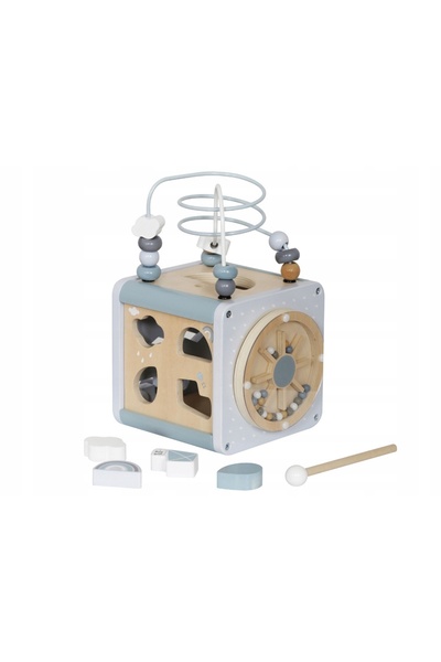 Jokomisiada Multicube Cub de lemn educațional Montessori 5905258534770