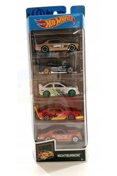 HOT WHEELS Mașini de jucărie, pachet mixt cu cinci bucăți 01806