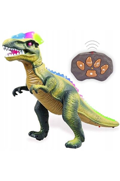 Acr Dinozaur T-Rex mare, controlat de pilot, care luptă, merge, rage, luminea...