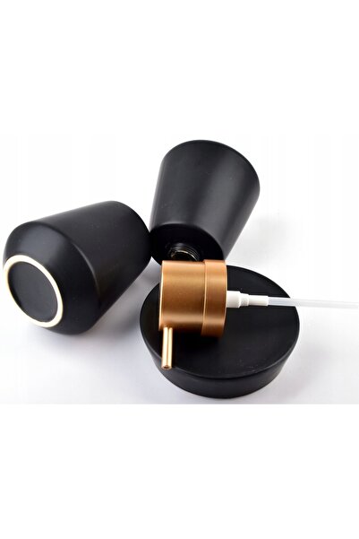 Bathlab EDA BLACK set de baie dozator 350ml
