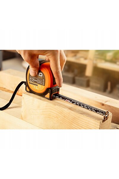 NEO Tools MIARA ZWIJANA STALOWA SUPER BLACK, MAGNES, 10M*25MM - T N67-245