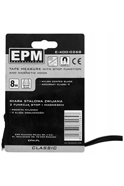 EPM MIARA ZWIJANA CLASSIC 8M*25MM - E-400-0268