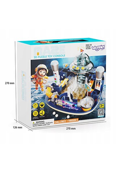 woopie Joc labirint spațial 3D, Consolă de provocare pe abilități, Cadou creativ