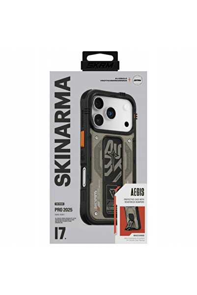 NO BRAND HUSĂ PENTRU IPHONE 17 PRO SKINARMA AEGIS CU SUPORT MAGNETIC DE ÎNCĂR...