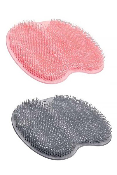 Generic 2PACK Shower Foot Scrubber Mat Back Washer Back Exfoliating Bath Wash...