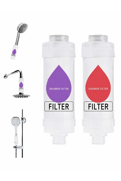 Generic Scented Shower Filter for Bathroom Shower Head Pre-Filter Contains Vi...
