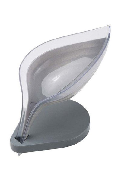 Generic Self Draining Soap Holder, Durable & Stylish Leaf Shape Suction Cup S...