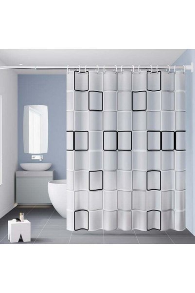 Generic Waterproof Mould Resistant Shower Curtain, Bathroom Partition Curtain...
