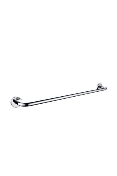 Generic Double Towel Shelf Rack With Hook Silver 600x80x38mm