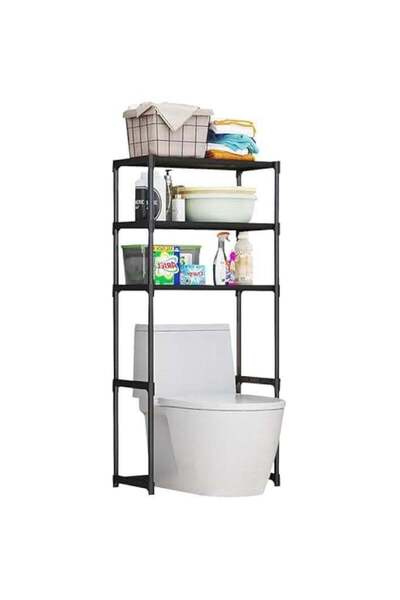 Generic Over the Toilet Storage Rack, 3-Tier High Capacity Bathroom Storage S...