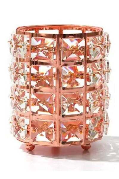 Generic Multifunctional Luxury Diamond Bling Glitter Cylinder Crystal Makeup ...