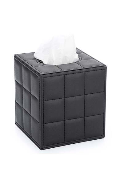 Generic Blythornix Facial Tissue Holder for Bathroom, Faux Leather Tissue Box...