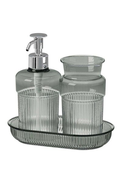 Generic 3-Piece Bathroom Set – Grey | Modern Elegant Design