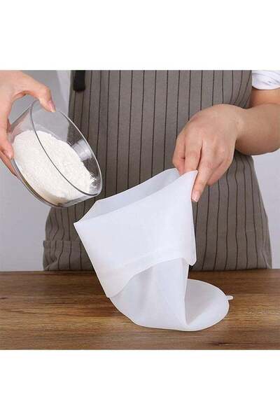 Generic Silicone Dough Kneading Bag, 1pc Large Flour Mixing Bag 36x26cm, Reus...