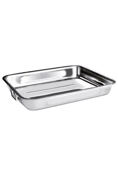 Generic Clasica Roast Pan with Metallic Handles 25x19x5.5 cm, Non Stick Oven ...