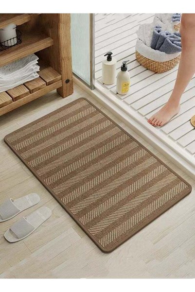 Generic Kutis Non-Slip Bath Mat Bathroom Mat Quick-Drying, Highly Absorbent, ...