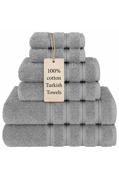Generic Towel Set Luxury Hotel Quality 600 GSM Genuine Combed Cotton, Super S...