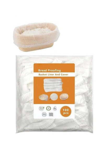 Generic 100Pcs Disposable Non-Woven Banneton Liners Fit Multiple Round & Oval...
