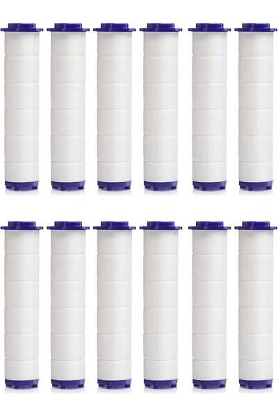 Generic Shower Filter for Handheld Shower Head, Set of 12 Replacement Filters...
