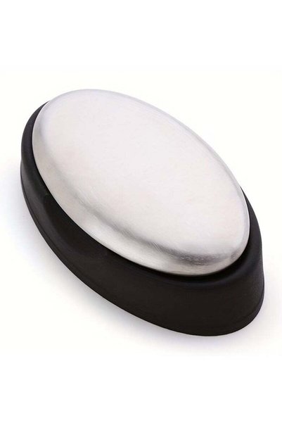 Generic Reusable 304 Stainless Steel Soap Bar - Odorless Heavy-Duty Metal Soa...