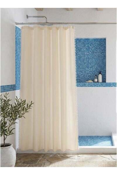 Generic RUMAGI Boho Shower Curtain 180x180cm, Heavyweight Brushed Fabric with...