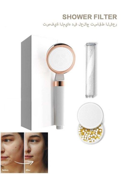 Generic Shower Filter High Pressure Handheld Shower Head, Water Filter Shower...