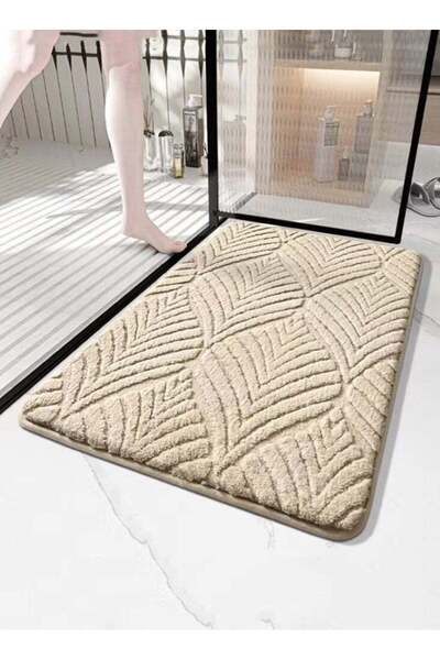 Generic 1-Piece Bath Mat Bathroom Tub Mat Non-Slip Quick Drying Floor Bath Po...