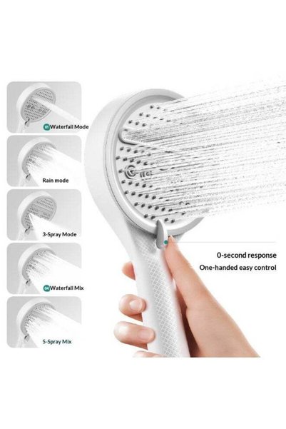 Generic 12cm Large Panel Pressure-Boosting Shower Head Handheld Shower Head P...