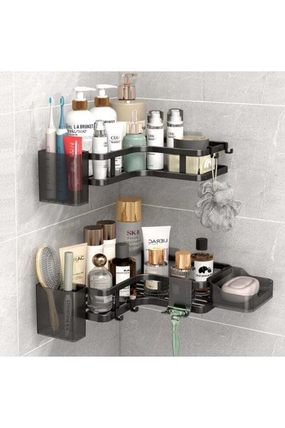 Generic Shower Caddy Shelf, Set of 6pcs, Bathroom Shelves Perfect for Bathroo...